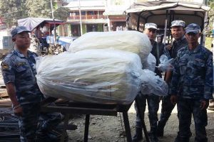 गोप्य सुचानाको आधारमा प्रहरीले एक सय १२ केजी गाँजा बरामद