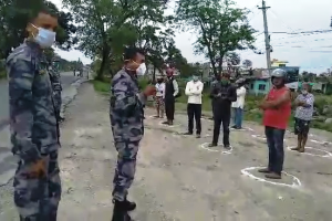 सुन्दरहरैंचामा लकडाउन थप कडा हुँदै