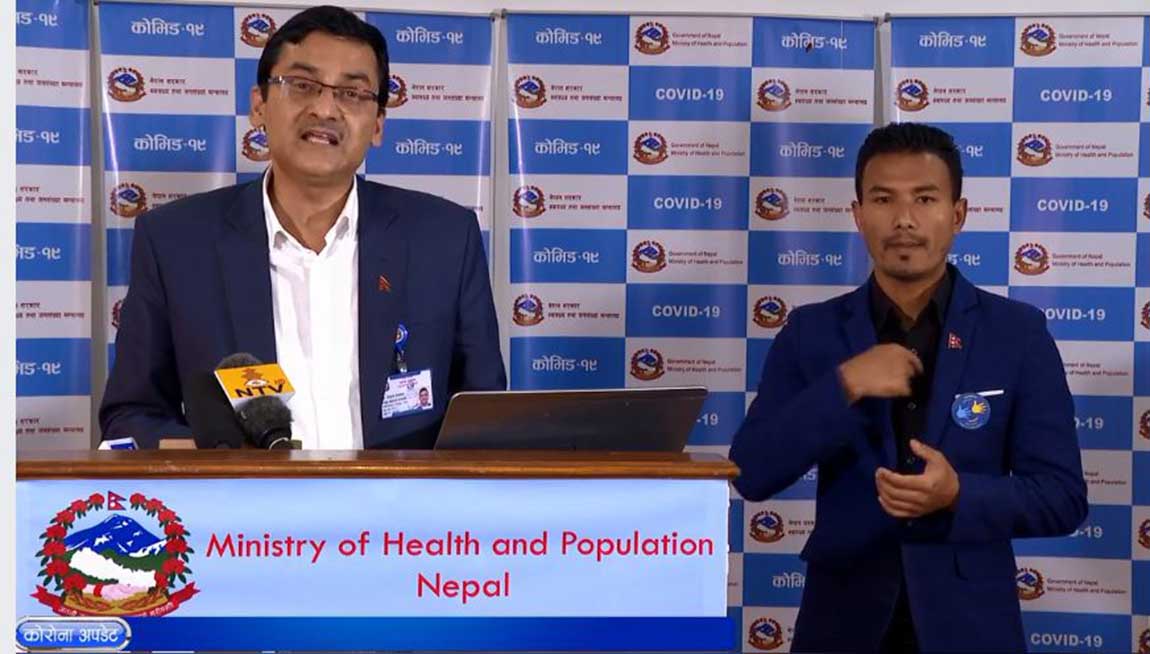 थप ३६ जनामा कोरोना पुष्टि :  नेपालमा संक्रमितको संख्या ५८४ पुग्याे