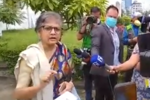 संसदबाट बाहिरिदैं सांसद गिरीले भनिन्ः “या मैले आत्महत्या गर्नुपर्छ, या अब युद्ध”