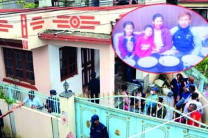 पत्नी र छोराछोरीको हत्यापछि ‘आत्महत्या’