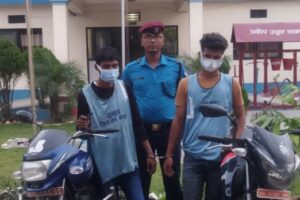 झापा र मोरङबाट मोटरसाइकल चोरीमा संलग्न सात पक्राउ