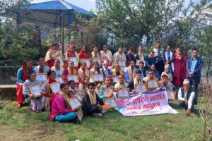 उमेर पुगी विवाह गर्ने जोडी र सासू-ससुराको हेरचाह गर्ने बुहारी सम्मानित