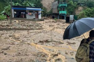 धनकुटाको पाख्रीबासमा पहिरोमा परि दुई जनाको मृत्यु