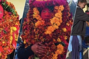 एक शिक्षककाे गौरवशाली विदाइ