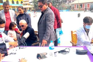 बुढीगंगामा नोना कोइराला स्मृति प्रतिष्ठानद्वारा निःशुल्क स्वास्थ्य शिविर आयोजना, ३ सय ५२ जनाको स्वास्थ्य परीक्षण