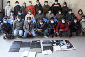 बूढानीलकण्ठमा प्रहरीको छापा, २४ भारतीय पक्राउ