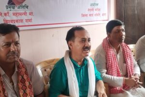 आगामी आमनिर्वाचनमा आफ्नो पार्टीबाहेकको चुनाव चिन्हमा मत हाल्ने अवस्था आउँदैनः महामन्त्री शर्मा