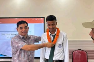 मेरिल्याण्ड कलेजको वक्तृत्वकला प्रतियोगितामा श्रेयान्स पौडेल प्रथम