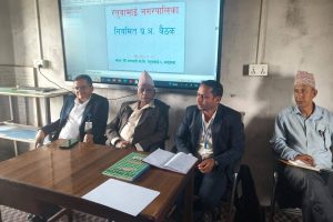 रतुवामाई नगरपालिकाद्वारा विद्यालयलाई बिजुली खर्चमा राहत