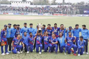 सभामुखले दिए नेपाली क्रिकेट टोलीलाई बधाई, भन्छन– खेलाडीलाई राज्यले हेरोस्