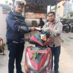 बेलबारीबाट दिउँसै चोरी भएको २ घण्टामै भेटियो स्कुटर