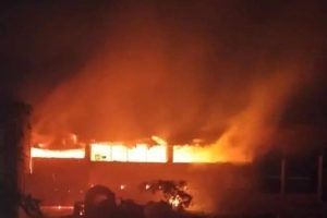 उदयपुरमा आगोले जलेर हजुरबुवा र नातिको मृत्यु