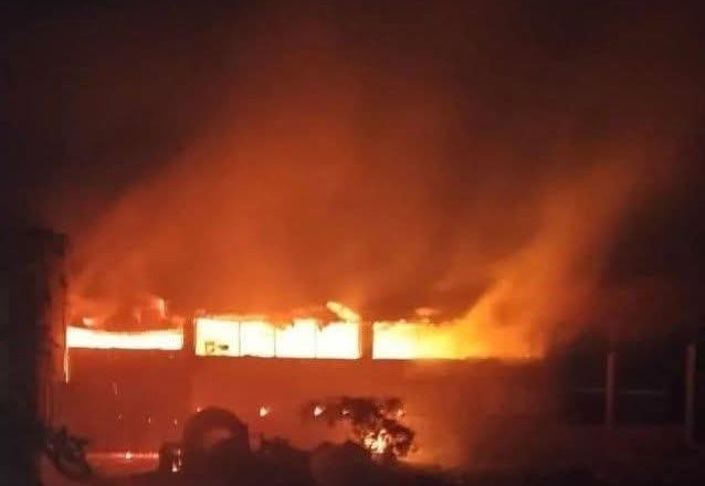 उदयपुरमा आगोले जलेर हजुरबुवा र नातिको मृत्यु