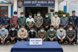 लेटाङबाट १४ जना फरार प्रतिवादी पक्राउ