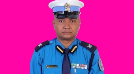 इन्स्पेक्टर सन्ताेष न्याैपाने लाई ‘बेस्ट पुलिस अफ दी मन्थ’