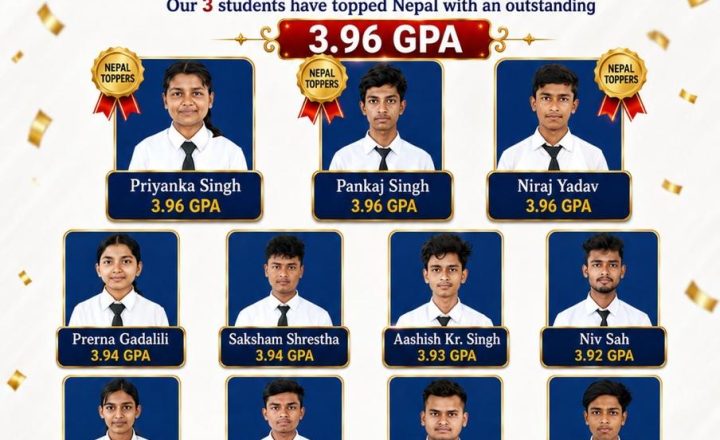 मेरिल्याण्ड कलेजको कक्षा १२ मा उत्कृष्ट नतिजा