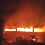 मोरङको नेमुवामा आगलागी, दुईवटा पसलका सामान जलेर नष्ट